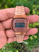 Reloj Casio Retro Acero Inoxidable Rosa