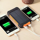 PowerBank Solar para Acampamento al Aire Libre con Brújula y Linterna