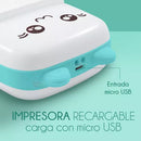 Mini Impresora Termica Portatil Inalambrica Recargable