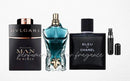 BLEU, JEAN PAUL LEBEAU, MAN IN BLACK MAS UN PERFUMERO RECARGABLE