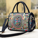 Bolso Boho Chic Mandala Encantuz Bordado
