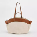 Bolso para Mujer con Asa de Bambú y Neceser